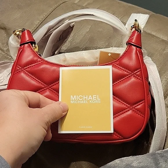 Michael Kors Mini Zip Pou chette - Picture 6 of 9